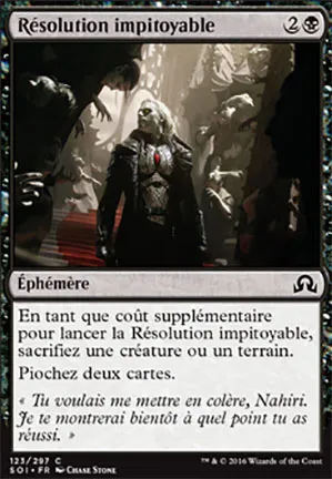 Résolution impitoyable
