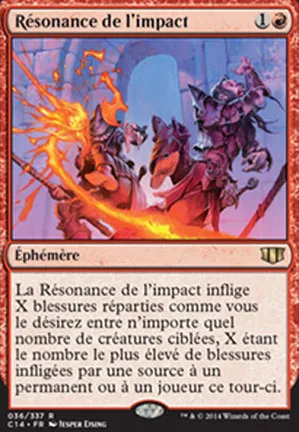 Résonance de l'impact