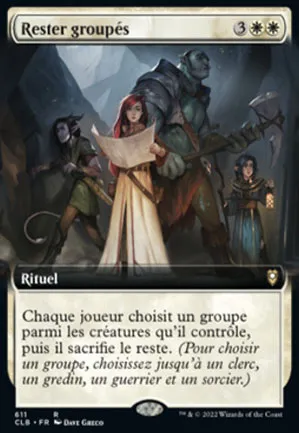 Rester groupés
