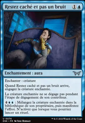 Restez caché et pas un bruit