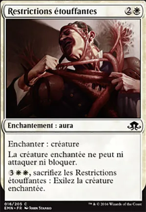 Restrictions étouffantes
