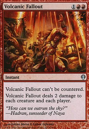 Retombées volcaniques
