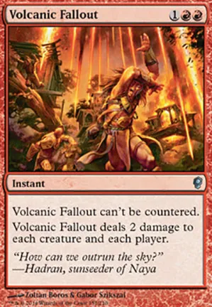 Retombées volcaniques