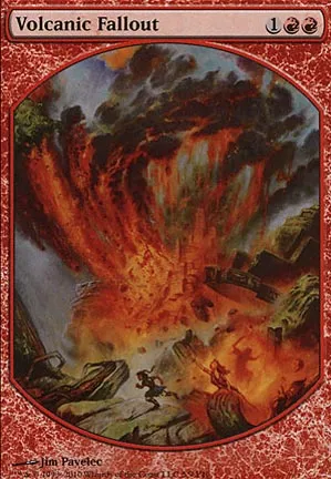 Retombées volcaniques