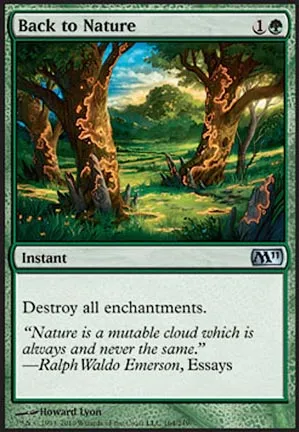 Retour à la nature