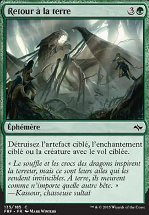 Retour à la terre