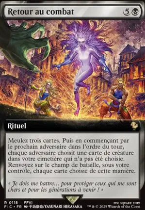 Retour au combat