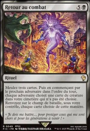 Retour au combat