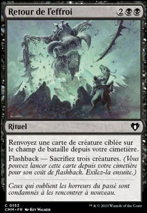 Retour de l'effroi