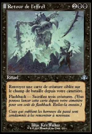 Retour de l'effroi