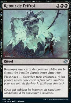 Retour de l'effroi