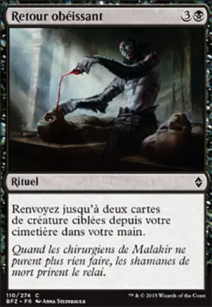 Retour obéissant