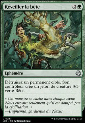 Réveiller la bête