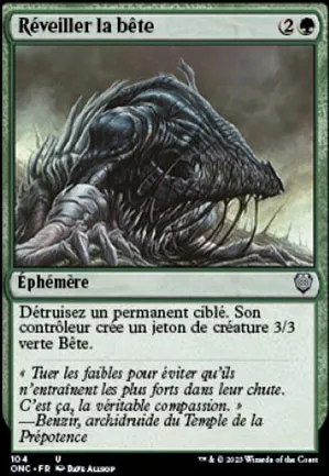 Réveiller la bête