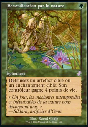 Revendication par la nature