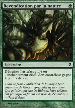 Revendication par la nature