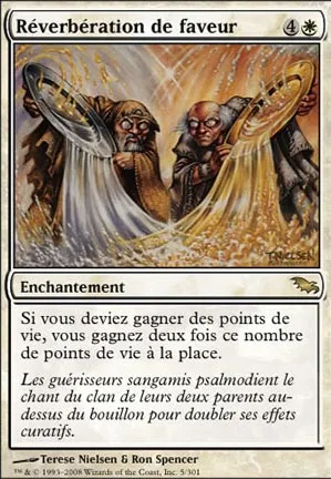 Réverbération de faveur