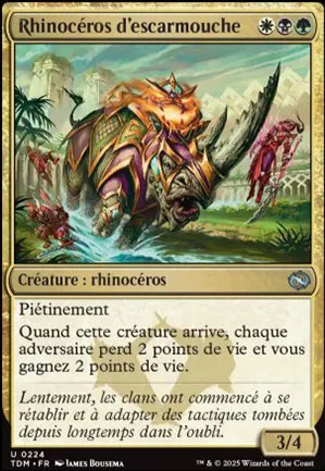 Rhinocéros d'escarmouche