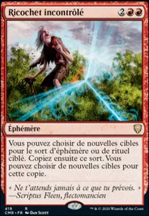 Ricochet incontrôlé