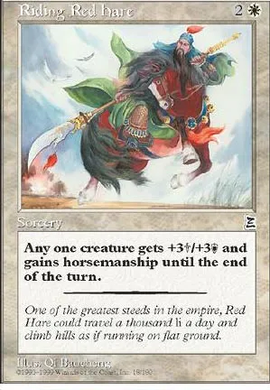 Riding Red Hare