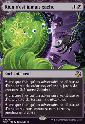Rien n'est jamais gâché
