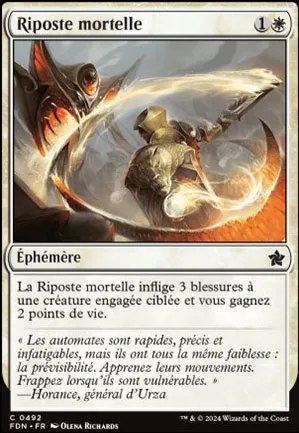 Riposte mortelle