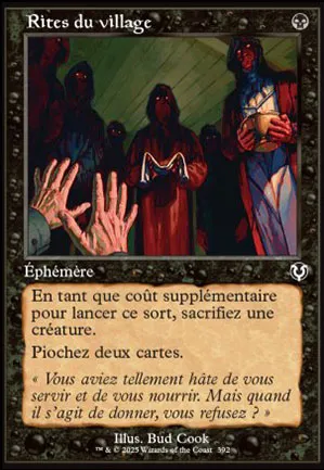 Rites du village