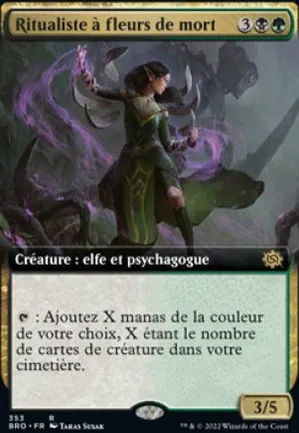 Ritualiste à fleurs de mort
