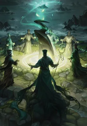 Rituel de cryptolithe - Illustration