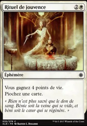 Rituel de jouvence