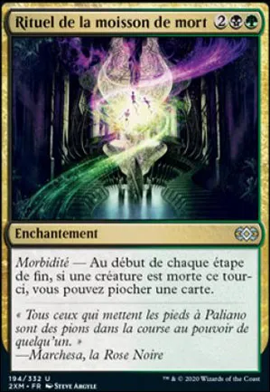 Rituel de la moisson de mort