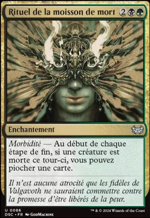Rituel de la moisson de mort
