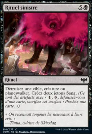 Rituel sinistre