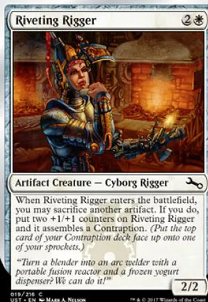 Riveting Rigger