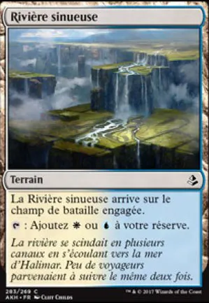 Rivière sinueuse
