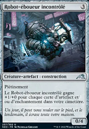 Robot-éboueur incontrôlé