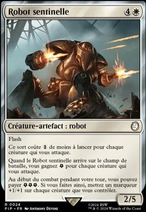 Robot sentinelle