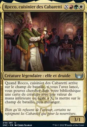 Rocco, cuisinier des Cabaretti