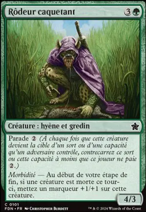 Rôdeur caquetant