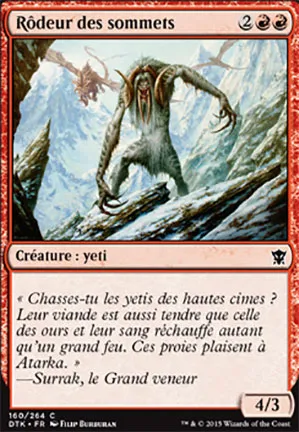 Rôdeur des sommets