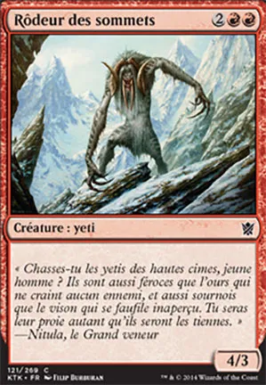 Rôdeur des sommets