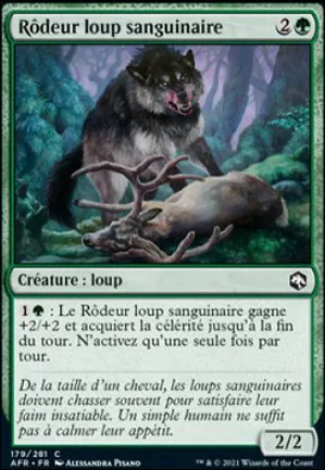 Rôdeur loup sanguinaire