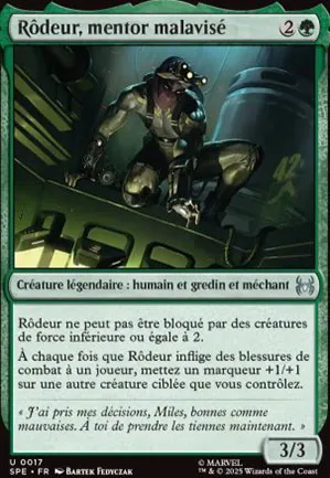 Rôdeur, mentor malavisé