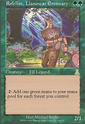 Rofellos, Emissaire de Llanowar