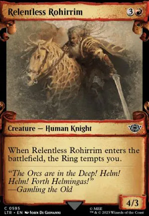 Rohirrim implacable