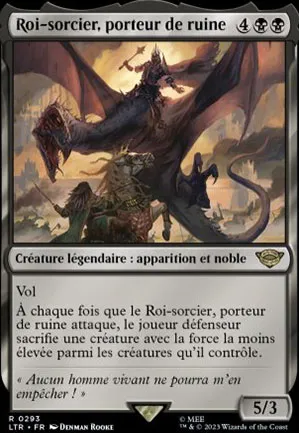Roi-sorcier, porteur de ruine