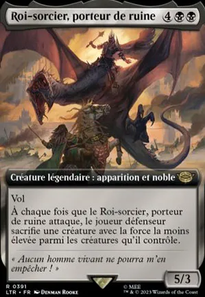 Roi-sorcier, porteur de ruine