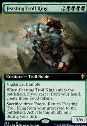 Roi troll festoyant