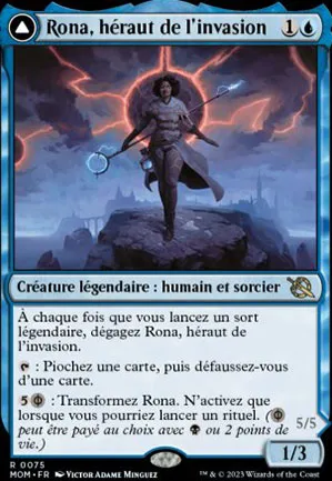 Rona, héraut de l'invasion // Rona, oblitératrice tolariane