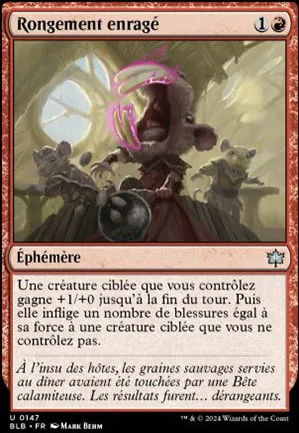 Rongement enragé